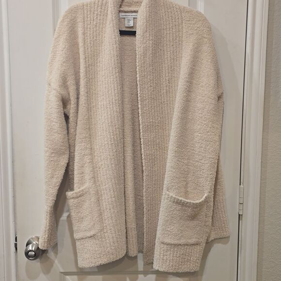 Cupcakes & Cashmere Cozy Open Pocketed Cardigan - Picture 3 of 4